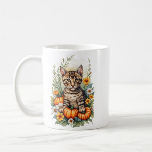 Caneca De Café Amante de Gato Abissínio Artístico