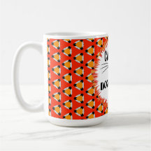 Amante de Gato Vermelho Laranja Preto Engraçado