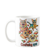 Amante de Gatos Diversão Quarteto Curioso do Gato,