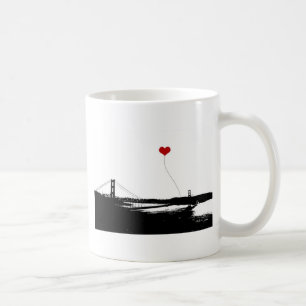 Caneca De Café Amante de golden gate bridge San Francisco