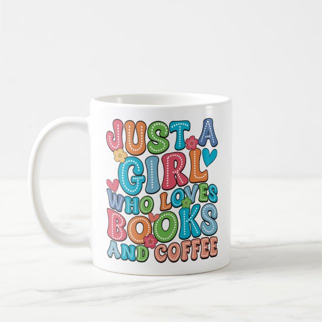 Caneca De Café Amante de Livros e Café (Esquerda)
