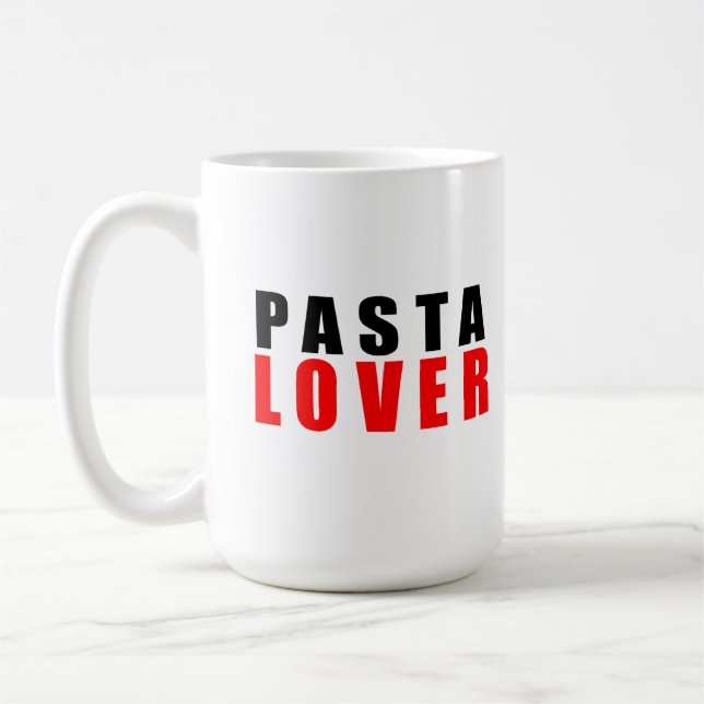 Caneca De Café Amante de massas (Esquerda)