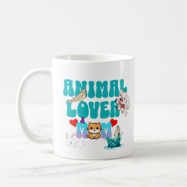 Caneca De Café Amante de os animais Mãe