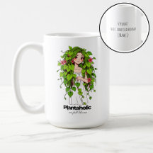 Amante de Plantas Divertido Plantahólico Personali