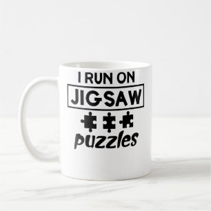 Caneca De Café Amante de Puzzles Divertidos