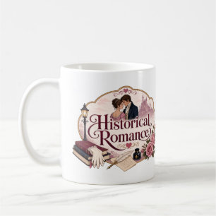Caneca De Café Amante de Romance Histórico