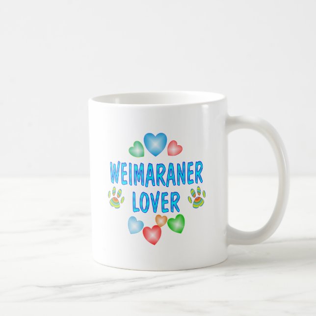 CANECA DE CAFÉ AMANTE DE WEIMARANER (Direita)