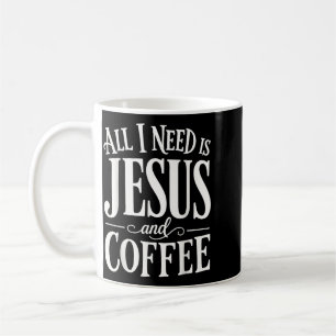 Caneca De Café Amante do Café Cristão Fé Jesus Crente