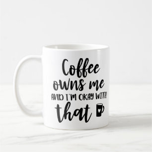 Caneca De Café Amante do Café Viciado em Cafeína O Café é Meu Don