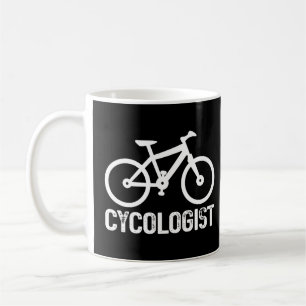 Caneca De Café Amante do Ciclismo Aniversário do Ciclista Sarcást