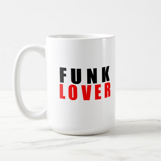 Caneca De Café Amante do Funk (Esquerda)