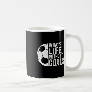 Caneca De Café Amante do Futebol Jogador de Futebol - Qual é a Vi