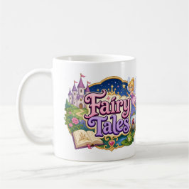 Caneca de Café Amante do Gênero de Contos de Fadas