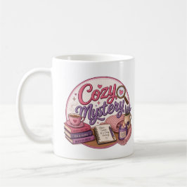 Caneca De Café Amante do Gênero Mistérios Aconchegantes