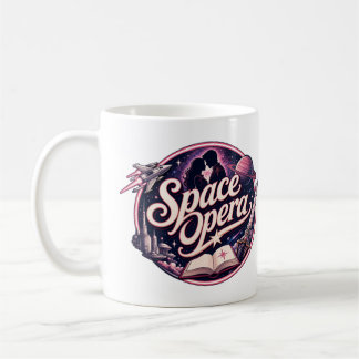 Caneca De Café Amante do Gênero Ópera Espacial