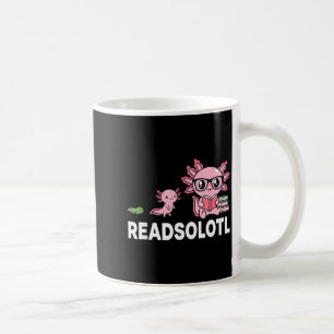 Caneca De Café Amante do livro de axolote Readsolotl divertido le