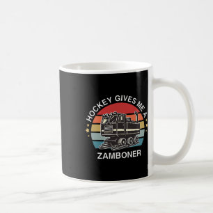 Caneca De Café Amante engraçado de hóquei Zamboner homens mulhere