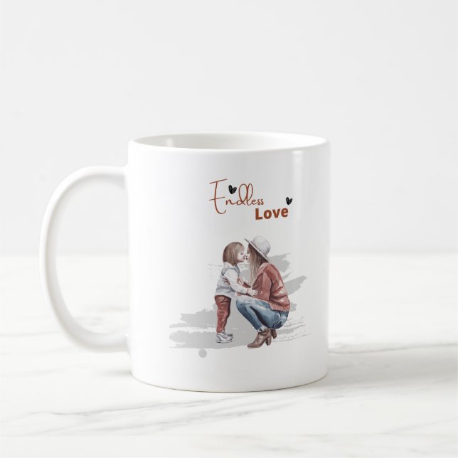 Caneca De Café amantes da mãe (Esquerda)
