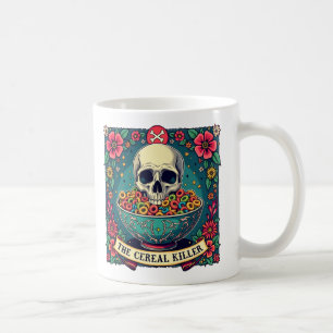 Caneca De Café Amantes de Cereais da Família Assassino da Cereal 