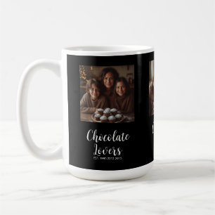 Caneca De Café Amantes de Chocolate Preto Estabelecidos Roteiro d