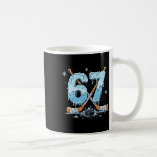 Caneca De Café Amantes de Hockey Divertidos Gotejamento 6-7 Númer
