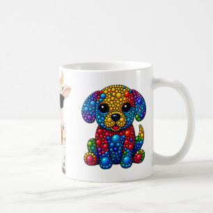 Caneca De Café Amantes de os animais Engraçados Bolinhas Feliz Di