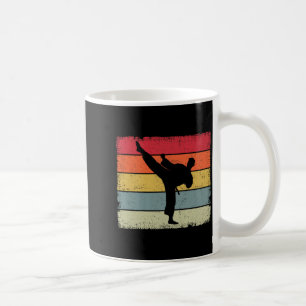 Caneca De Café Amantes de Taekwondo Karate Artes Marciais Vintage