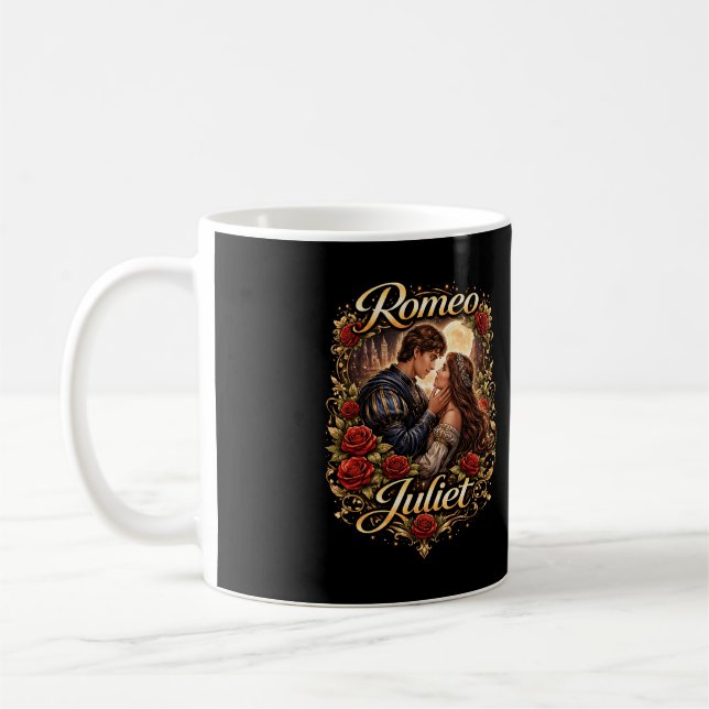 Caneca De Café Amantes de Verona ao Luar (Esquerda)