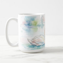 Caneca De Café Amantes do Cisne - Dia dos Namorados