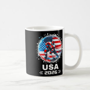 Caneca De Café Amantes do Hóquei no Gelo EUA 2026
