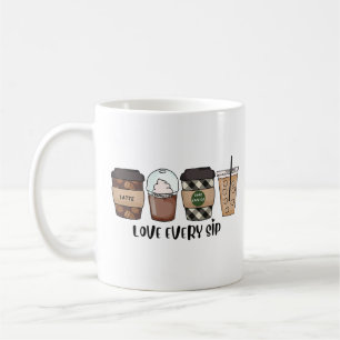 Caneca De Café Amar Cada Sip