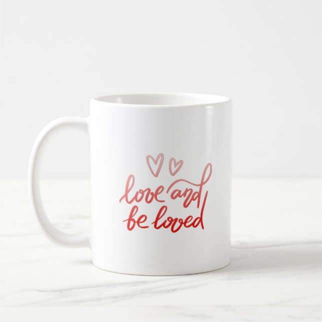 Caneca De Café amar e ser amado (Esquerda)