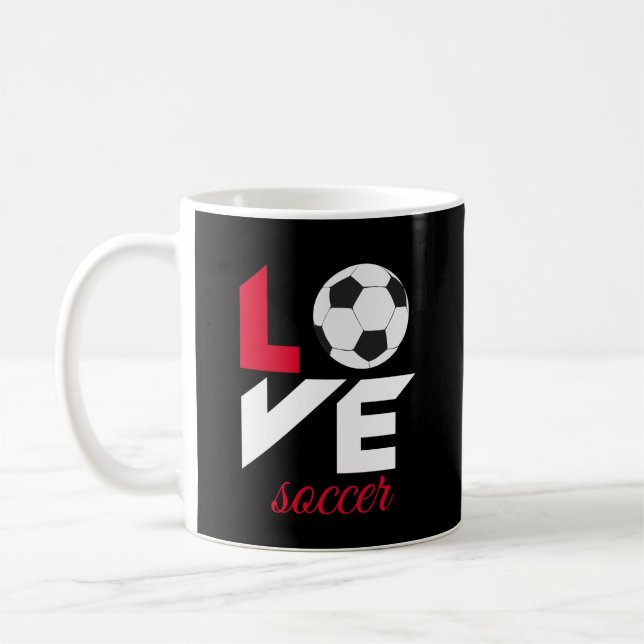 Caneca De Café Amar futebol (Esquerda)