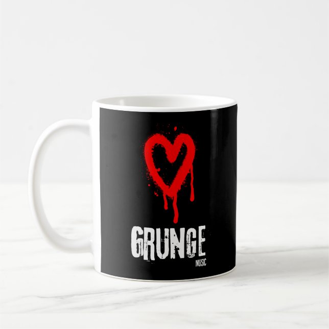 Caneca De Café Amar Música Grunge (Esquerda)