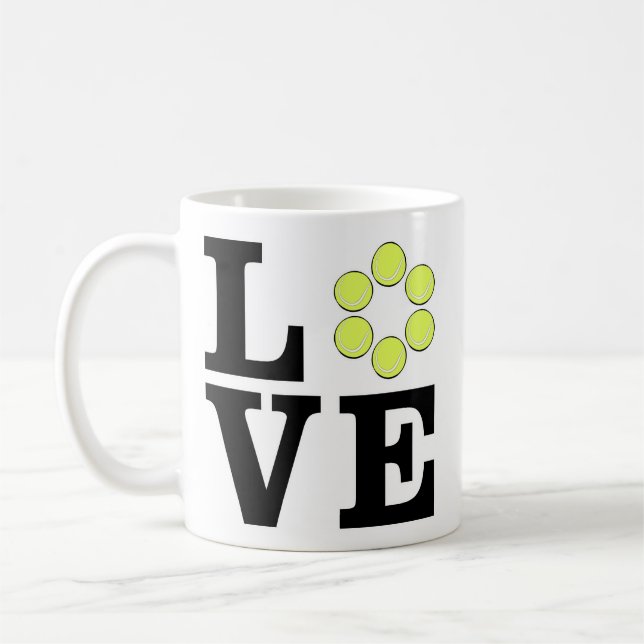 Caneca De Café Amar Tênis (Esquerda)