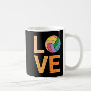 Caneca De Café Amar Voleibol Melhor Presente para Garota