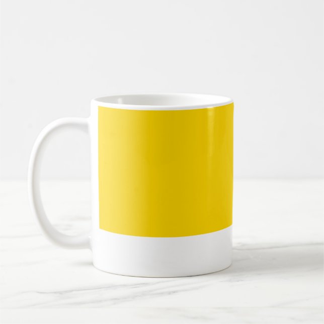 Caneca De Café Amarelo (Esquerda)