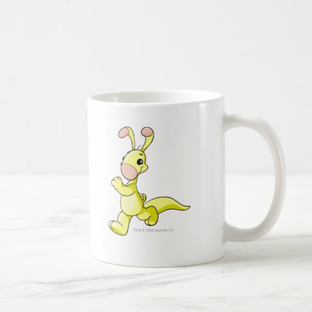 Caneca De Café Amarelo de Blumaroo (Direita)
