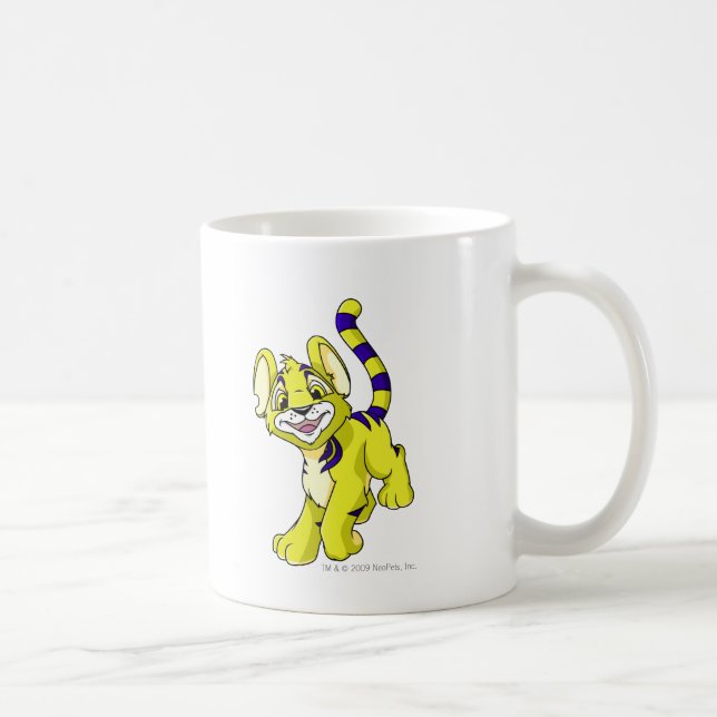 Caneca De Café Amarelo de Kougra (Direita)