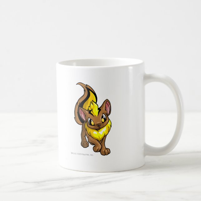 Caneca De Café Amarelo de Xweetok (Direita)