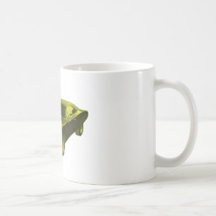 Caneca De Café amarelo do carregador de 1968 rodeios