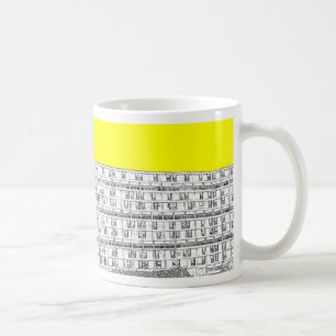 Caneca De Café Amarelo do monte do parque