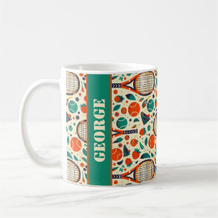 Caneca De Café 🎾 Amarelo do Pastel - Tênis de dintagem - 🎾