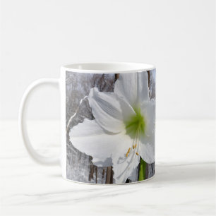 Caneca De Café Amarilis branco e neve II