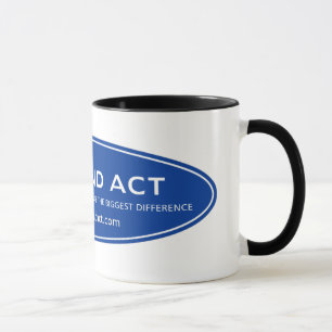 Caneca de café amável do ato