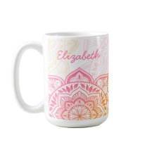 Amaya Mandala 15 oz. Personalized Mug