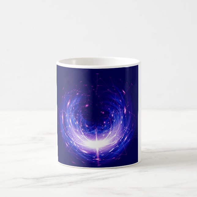 Caneca De Café Amberlight Cold Blue Polar Flare (Centro)