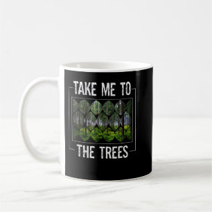 Caneca De Café Ambiente Natural Do Lover Da Árvore Leva-Me
