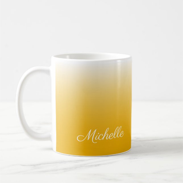 Caneca De Café Ambre verde personalizada (Esquerda)