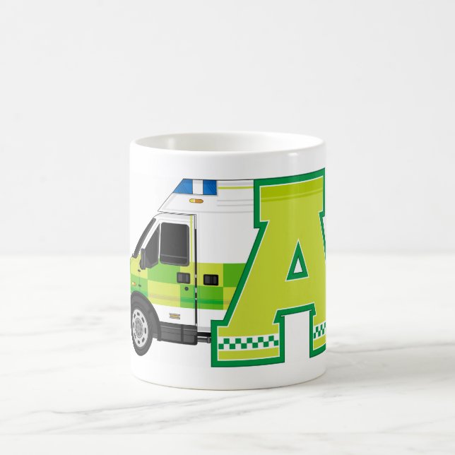 Caneca De Café Ambulância dos desenhos animados (Centro)